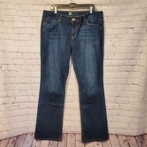 Massimo Supply Co Jeans Women Blue Denim Bootcut Stretch Casual Wear Size 18